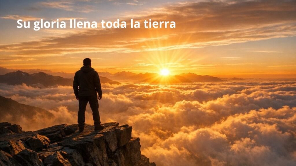 Representación espiritual de la gloria de Dios y la transformación del alma