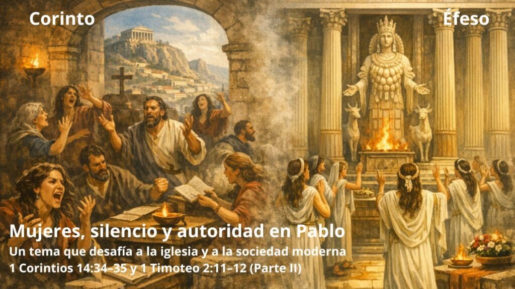 Contexto histórico de las ciudades de Corinto y Éfeso en tiempos de Pablo