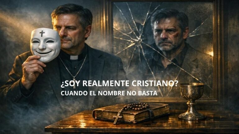 Reflexión espiritual sobre la autenticidad de la fe cristiana y el nuevo nacimiento