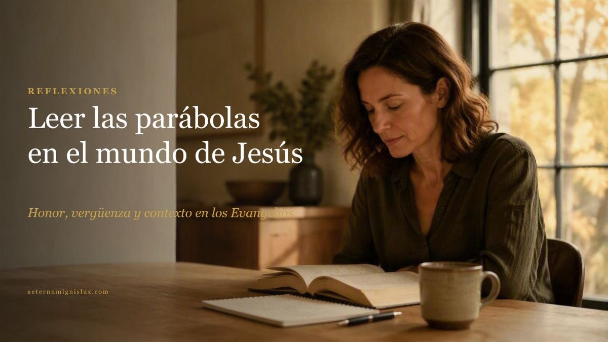 Leer las parábolas en el mundo de Jesús: honor, vergüenza y contexto en los Evangelios